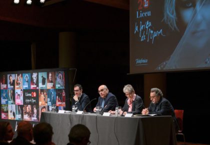 El Liceu celebra la temporada de los 20 años – Temporada 2019 / 2020 Presentación de la nueva temporada del Liceu ©A-Bofill