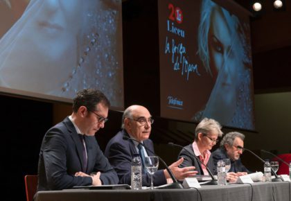El Liceu celebra la temporada de los 20 años – Temporada 2019 / 2020 Presentación de la nueva temporada del Liceu ©A-Bofill