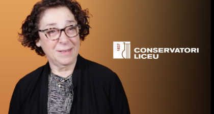 Masterclass con Stephanie Baer en el Conservatori Liceu