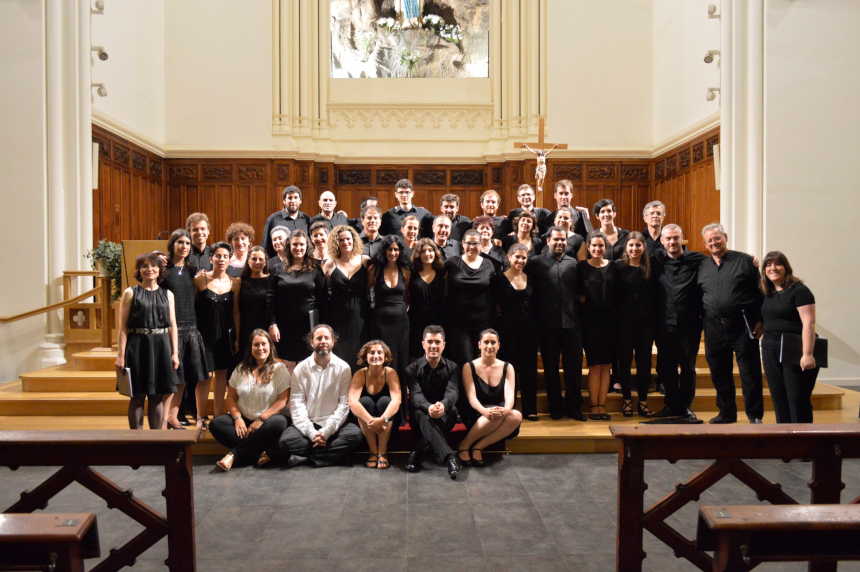 El Coro de Jóvenes del País Vasco en las Matinées de Miramon