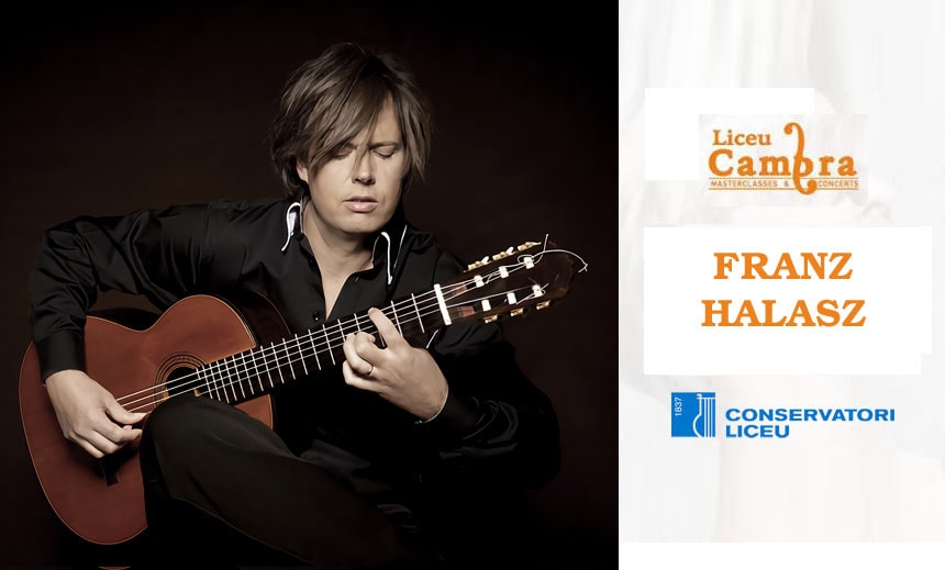 Masterclass con Franz Halasz en el Conservatori Liceu