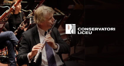 Masterclass con Jacques Zoon en el Conservatori Liceu