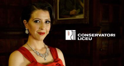 Masterclass con Lisette Oropesa en el Conservatori Liceu