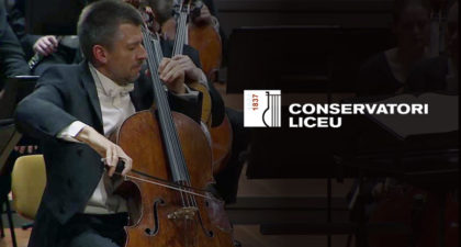 Masterclass con Ludwig Quandt en el Conservatori Liceu