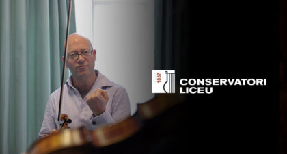 Masterclass con Mark Messenger en el Conservatori Liceu