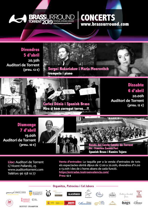 El trompetista ruso Sergei Nakariakov inaugura los conciertos del Festival Brassurround Torrent