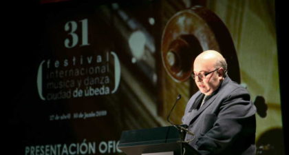 Presentación oficial de la programación del XXXI Festival Internacional de Música y Danza "Ciudad de Úbeda"