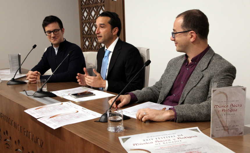 Presentado el XXIV Festival de Música Sacra y Antigua de Badajoz