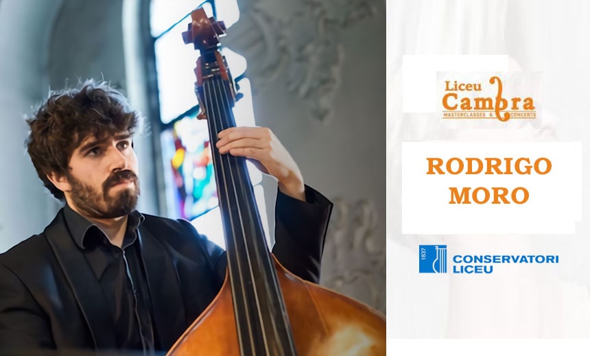 Masterclass con Rodrigo Moro en el Conservatori Liceu