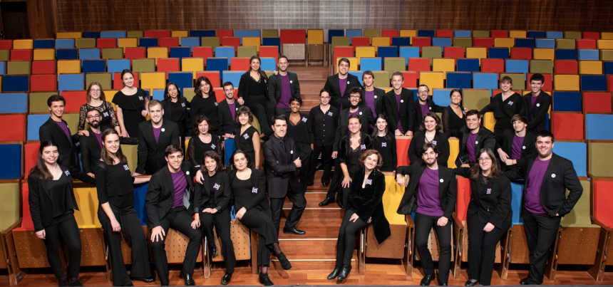 El Coro de Jóvenes del País Vasco en las Matinées de Miramon