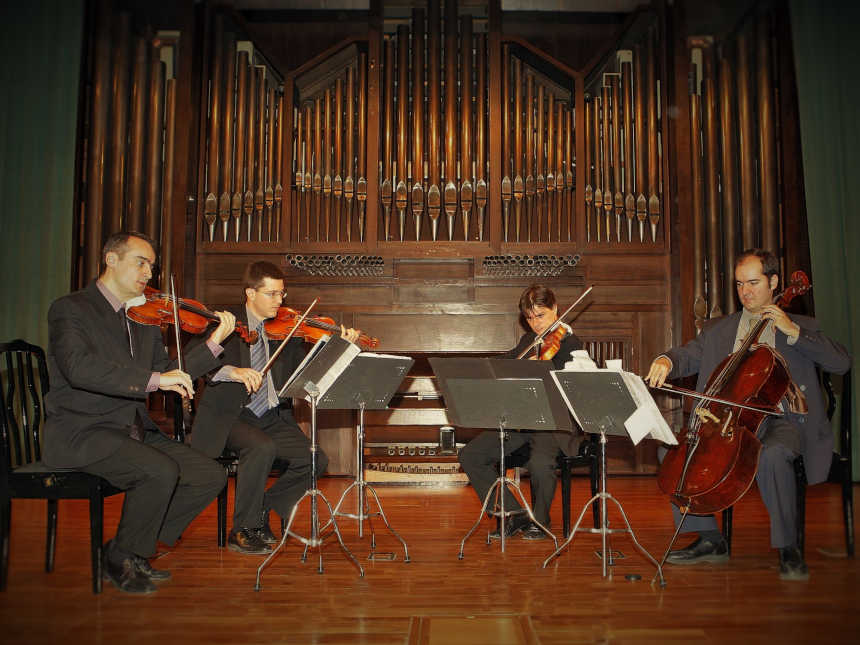 El Cuarteto Granados en concierto en el Museo Reina Sofía de Madrid