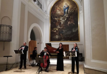 La música sacra como lugar de encuentro vuelve a ser la seña de identidad de la Semana Santa en Madrid Concieto en el Museo de Historia de Madrid