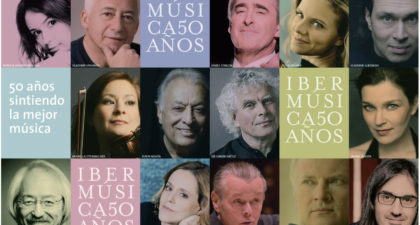 Ibermúsica presenta su 50º temporada 2019/2020 bajo el lema "50 años sintiendo la mejor música"