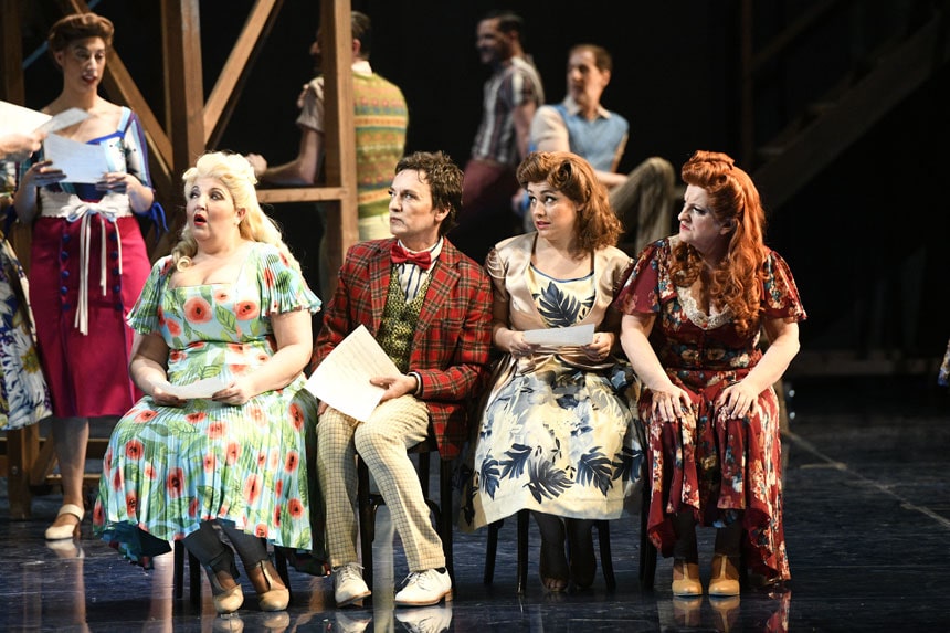 Fotografías de la opereta «Luna de miel en el Cairo» del Teatro Arriaga de Bilbao