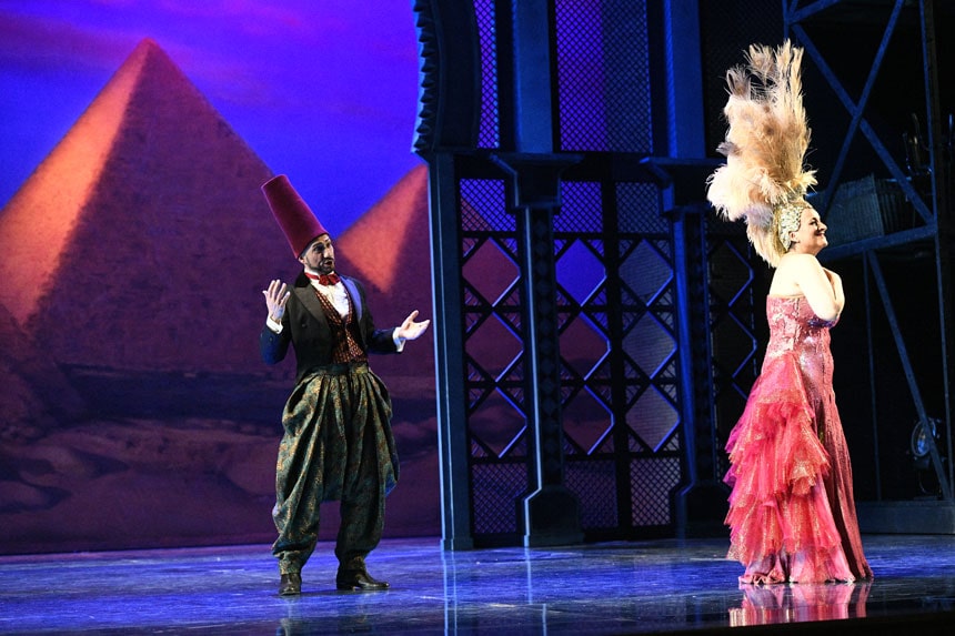 Fotografías de la opereta «Luna de miel en el Cairo» del Teatro Arriaga de Bilbao