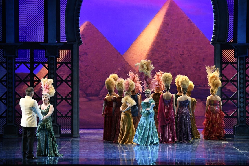Fotografías de la opereta «Luna de miel en el Cairo» del Teatro Arriaga de Bilbao