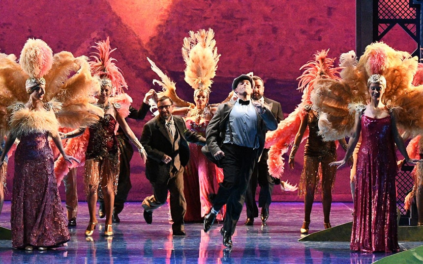 Fotografías de la opereta «Luna de miel en el Cairo» del Teatro Arriaga de Bilbao