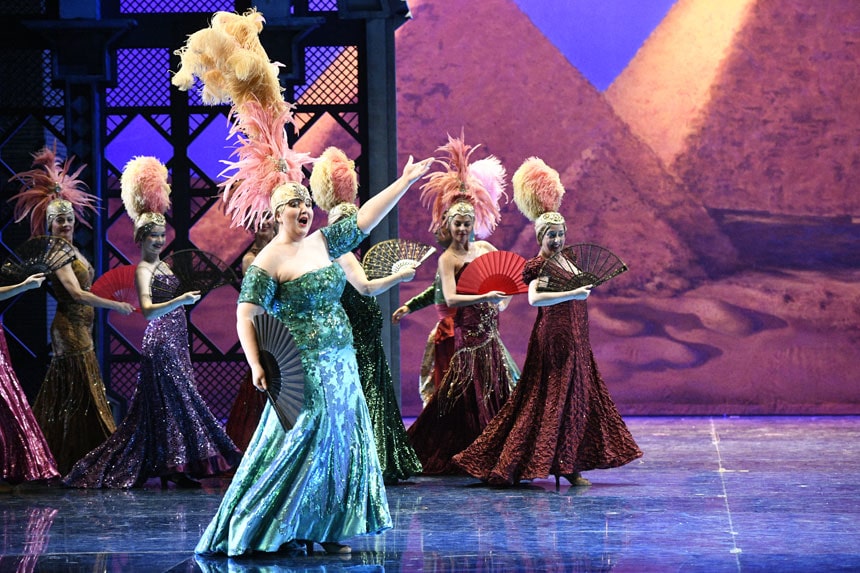 Fotografías de la opereta «Luna de miel en el Cairo» del Teatro Arriaga de Bilbao