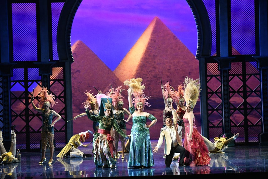 Fotografías de la opereta «Luna de miel en el Cairo» del Teatro Arriaga de Bilbao