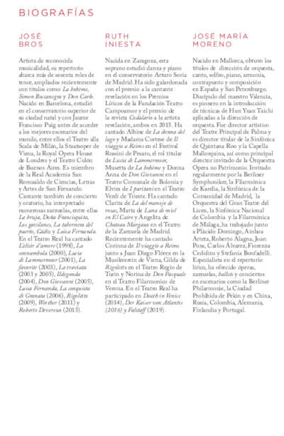 Noche de zarzuela en el Teatro Real de Madrid