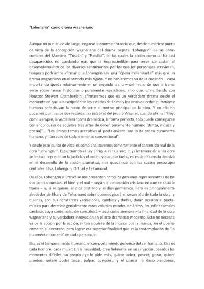 Fecha límite 15 de noviembre / Concurso internacional de pintura con motivo de la producción «Lohengrin»