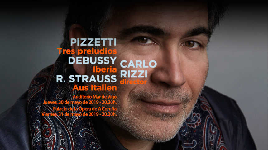 La Sinfónica de Galicia finaliza su segundo ciclo de abono en el Auditorio Mar de Vigo con obras de Strauss, Debussy y Pizzetti