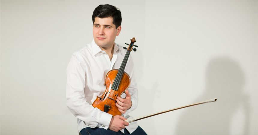 J.S. Bach y el violinista Mikhail Pochekin en el Ateneo de Madrid
