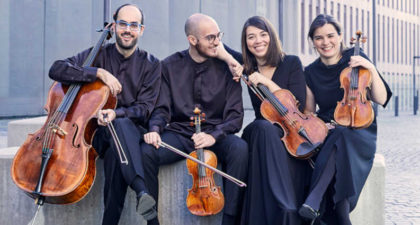 Concierto «Influences» de Cosmos Quartet en el Auditorio del Conservatori Liceu