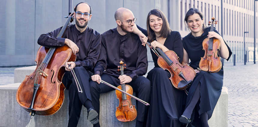 Concierto «Influences» de Cosmos Quartet en el Auditorio del Conservatori Liceu