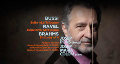 Josep Pons dirige el estreno mundial de la suite sinfónica de la ópera La Tribuna, de Gabriel Bussi