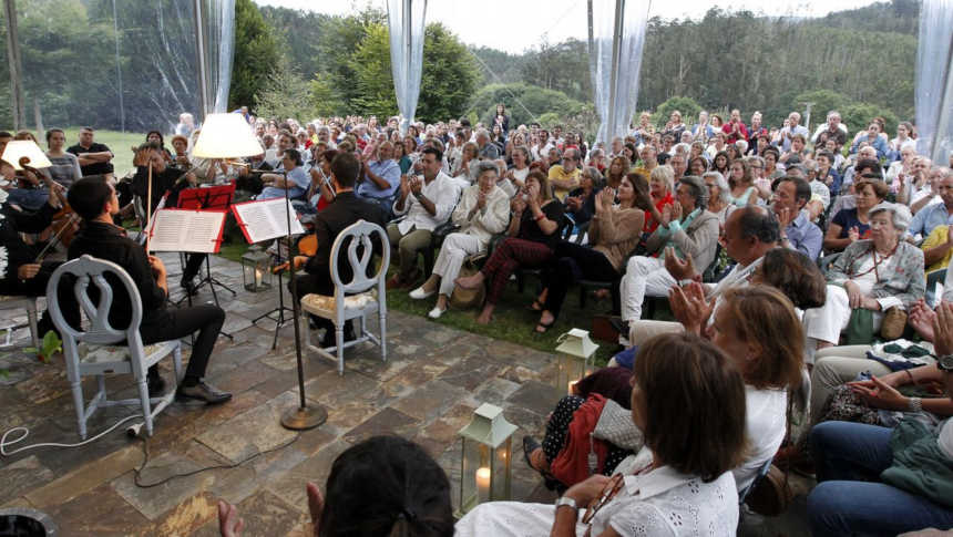 El VI Festival Bal y Gay de Foz promueve la formación musical y lleva al entorno rural un ciclo de música clásica