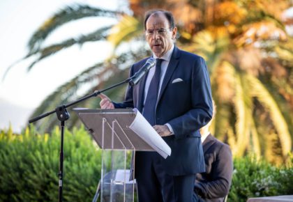 Yvan Nommick, Doctor en Musicología por la Universidad de Paris-Sorbonne, y ex director del Archivo, hizo una bonita semblanza de la labor de la Fundación Archivo Manuel de Falla  © Fermin Rodriguez