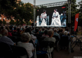 Eslpectáculo al aire libre