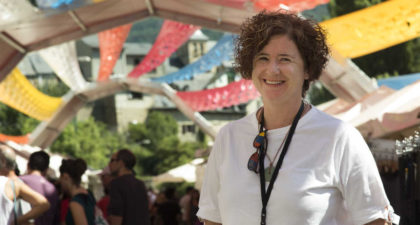 Entrevista a Begoña Puertolas, directora del Festival Pirineos sur, desde su primera edición