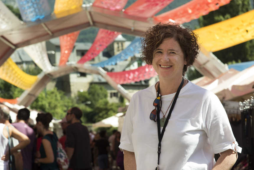Entrevista a Begoña Puertolas, directora del Festival Pirineos sur, desde su primera edición