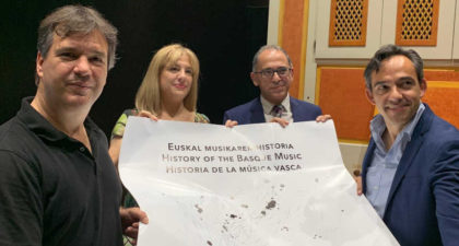Musikene y la CBS compilan en un libro la historia de la música vasca