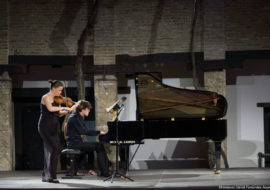 Jolente De Mayer y Nikolaas Kende en el Corral del Carbón