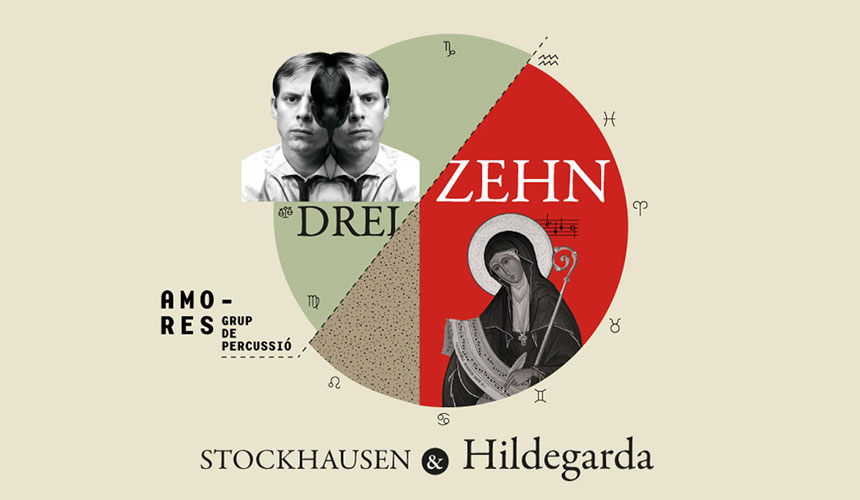 La música de Stockhausen e Hildegarda de Bingen dialoga en Dreizehn