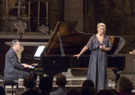 El pianista Anthony Manoli y la soprano Sondra Radvanovsky en Peralada – © Joan Castro – Iconna