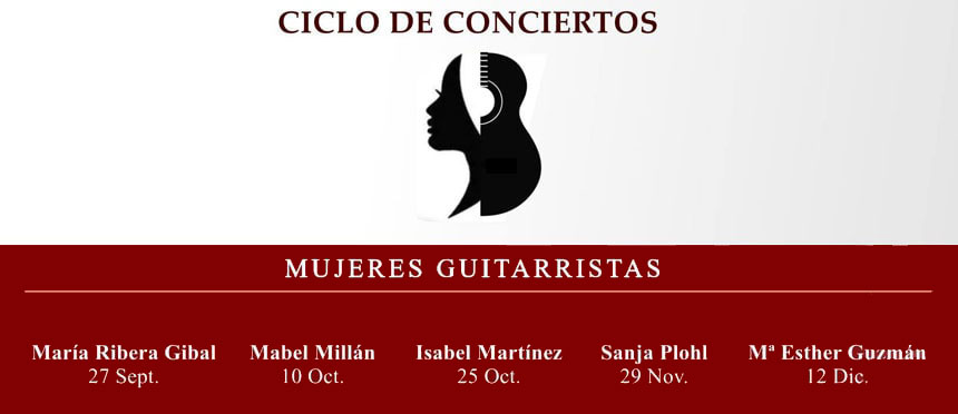 Llega el ciclo Conciertos Mujeres Guitarristas de «Guitarras de Luthier»