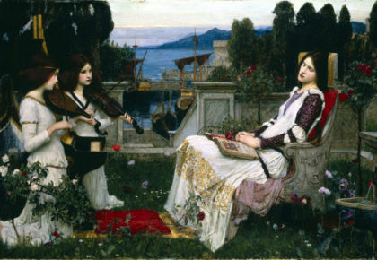 La Universidad de Oviedo organiza el Aula ‘Sirenas, hadas, brujas y hechiceras en la ópera’ Waterhouse-St.Cecilia-min