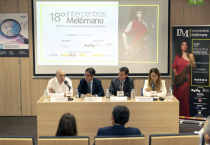 Presentado el 18º Intercentros Melómano – Premio de Interpretación para Solistas Presentado el 18º Intercentros Melómano – Premio de Interpretación para Solistas
