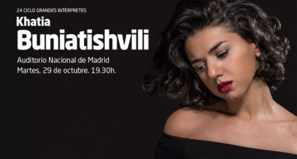 En el 24º Ciclo Grandes Intérpretes, Khatia Buniatishvili con el amor y la ira en las sonatas de Beethoven