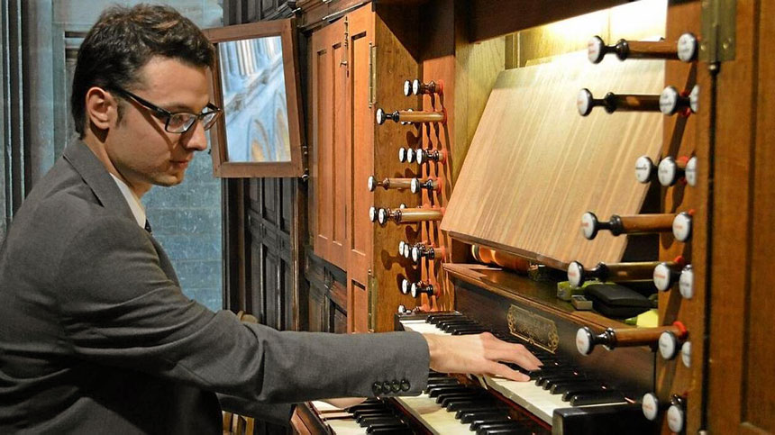 Concierto de órgano de David Cassan en el Auditorio Nacional de Madrid
