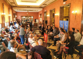 Rueda de prensa de la presentación de El Caserío