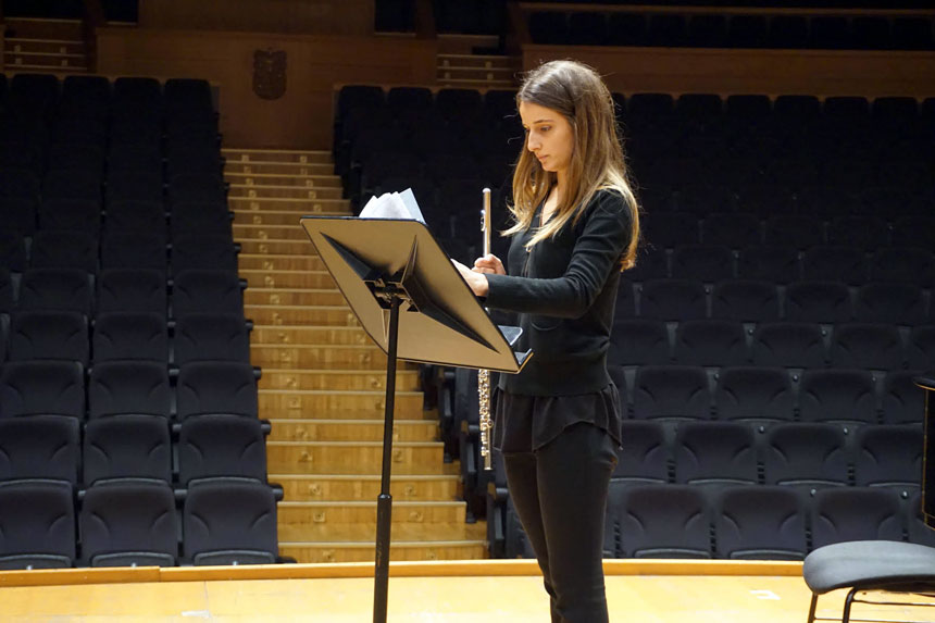Un total de 177 jóvenes instrumentistas llegados de toda España aspiran a formar parte de la Orquesta Joven de la OSG