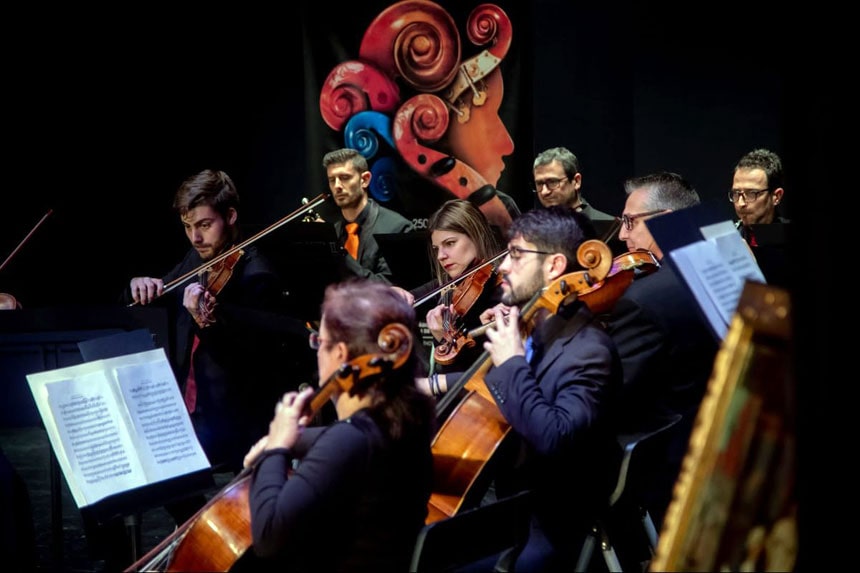 Los conciertos promocionales de Entre Cuerdas y Metales viajaron a Jumilla en su segunda jornada Los conciertos promocionales de Entre Cuerdas y Metales viajaron a Jumilla en su segunda jornada