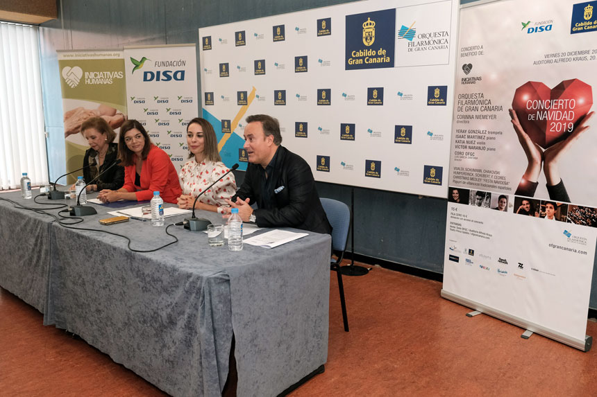 Los talentos musicales canarios protagonizan el Concierto de Navidad del Cabildo de Gran Canaria y la Fundación DISA
