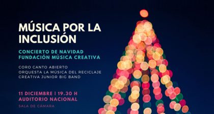 Escuela de Música Creativa invita a su Concierto de Navidad "Música por la inclusión"