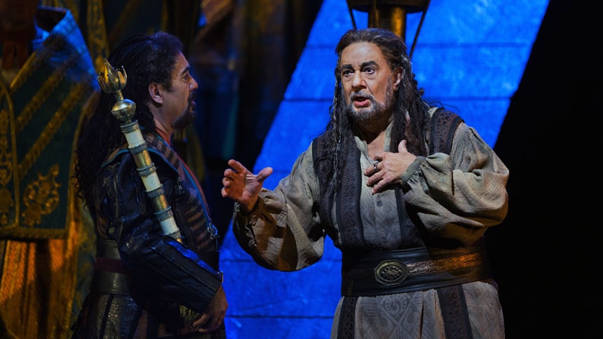 Les Arts estrena ‘Nabucco’, de Verdi, con Plácido Domingo en el papel protagonista